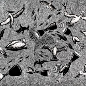 Gawet (Pelican Drum Story) - (handwiped)